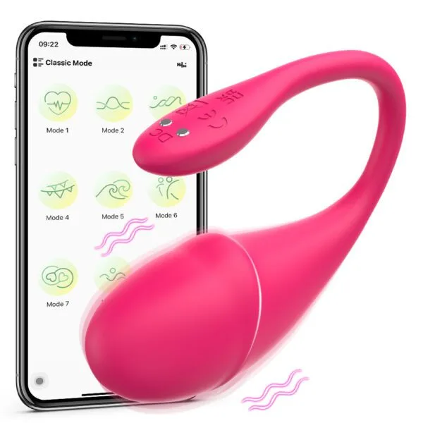 Tadpole-9 Modes App Controlled Discreet Vibrator