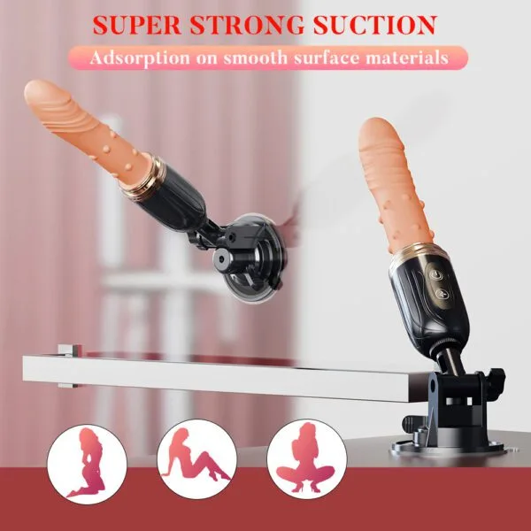 Phoenix 3-in-1 Automatic Sex Machine - Thrusting, Vibrating & Heating - Image 5