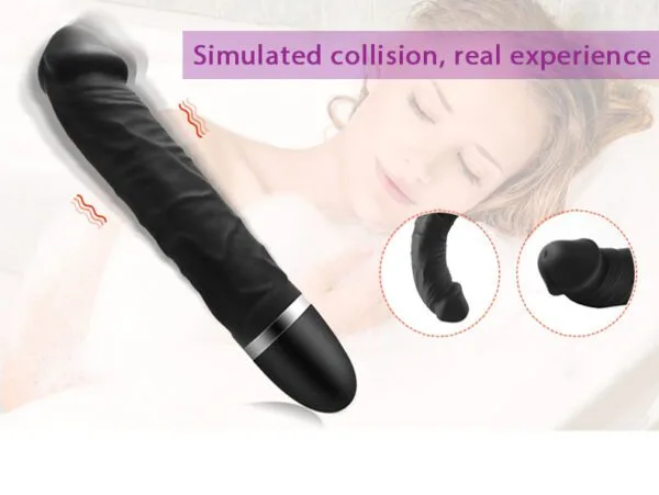 AUB J057 7 Modes Realistic Dildo Vibrator Details 9