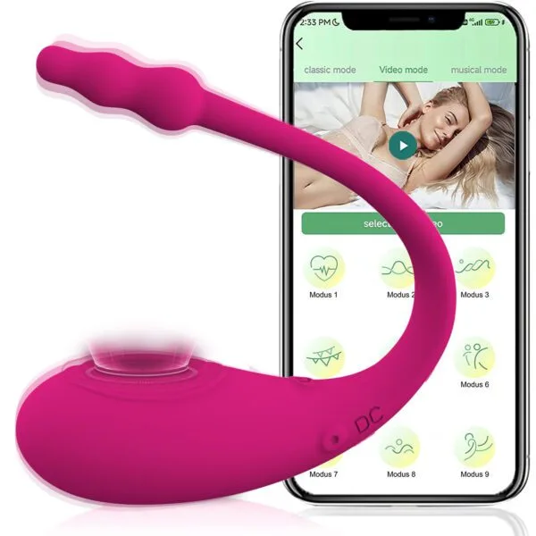 Girino-9 Modes App Controlled Discreet Vibrator - Image 4