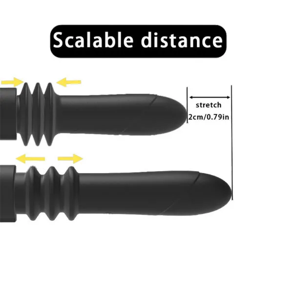 4 Modes Vibrating & Thrusting Gun Style Sex Machine - Image 9