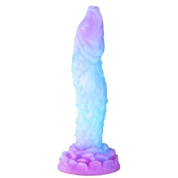 9.25-inch Luminous Flying Fish Fantasy Dildo - Image 6