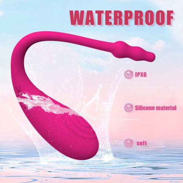 DS K0009 Compact G Spot Vibrators – 9 Modes App Controlled Waterproof Design6