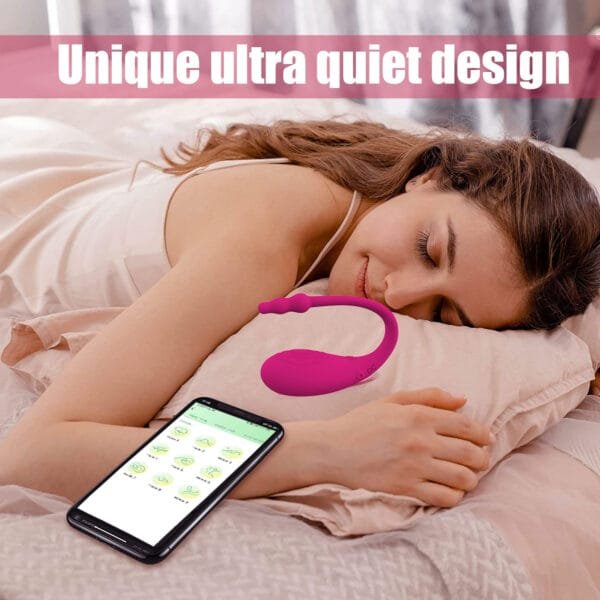 DS K0009 Compact G Spot Vibrators – 9 Modes App Controlled Waterproof Design8