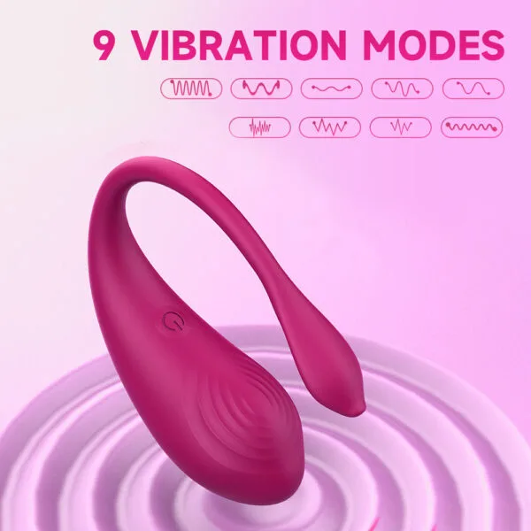 WaveTouch App-Controlled Wearable Vibrator – 9 Modes & IPX6 Waterproof - Image 3