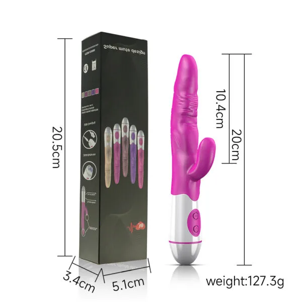 DS K0013 Fingertouch Rabbit G Spot Vibrator – 10 Vibration Modes Ergonomic Design8