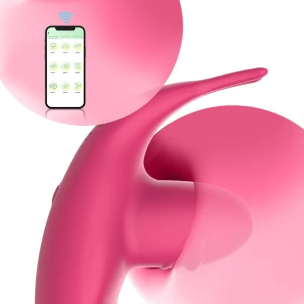 Discreet Vibrator - App Controlled, 9 Modes, Rechargeable Design - Image 5